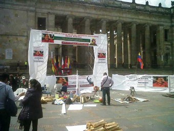 vigilia en Bogotá
